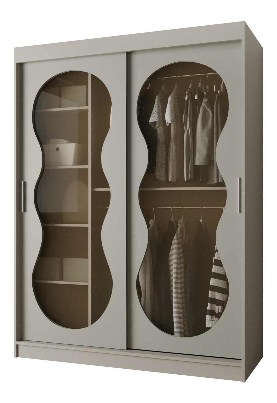 Šatní skříň 150 cm Boomer 3 (kašmír)