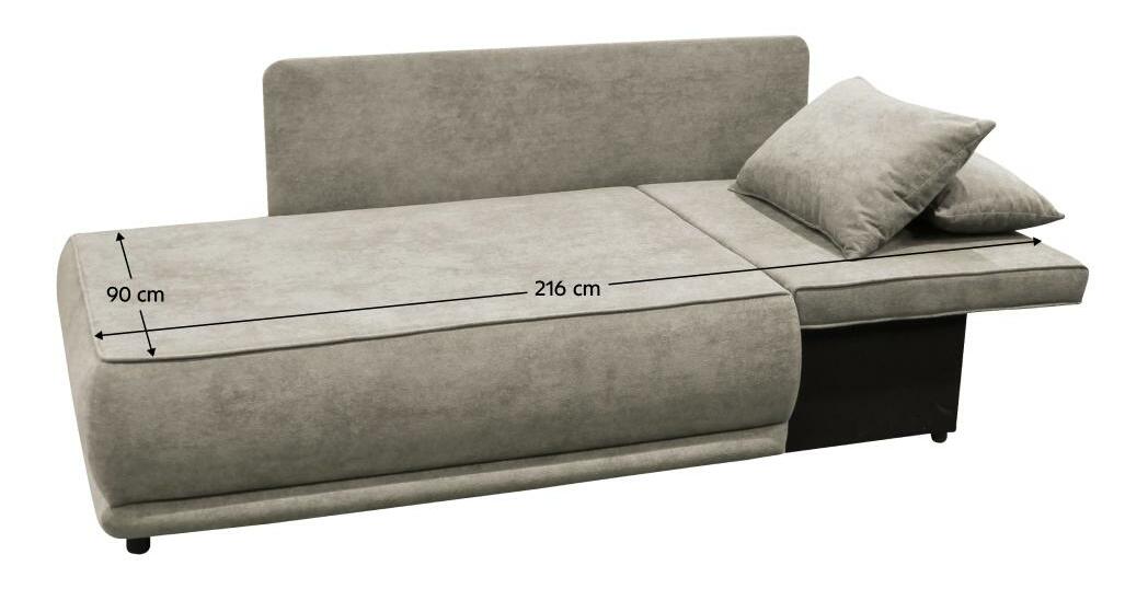 Pohovka Lestat (béžovošedá Taupe) (P)