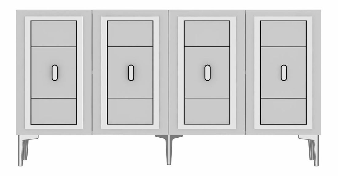 Skříňka Orino (antracit)