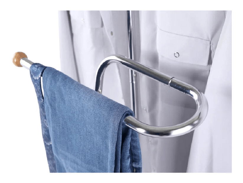 Věšák Elon (chrom + buk)