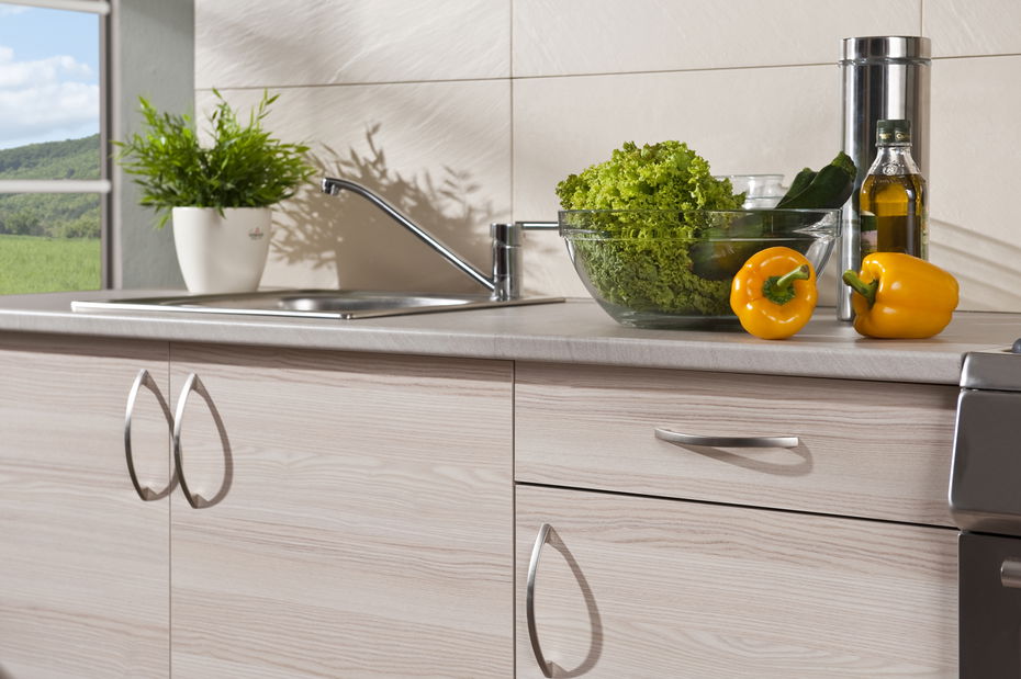 Kuchyně Decodom Stela 210 cm PD 50+100 dub tmavý + jasan coimbra