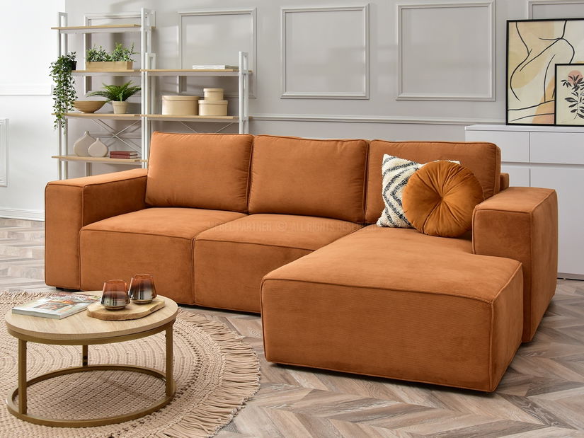 Rohová sedačka Cerebral (černá)