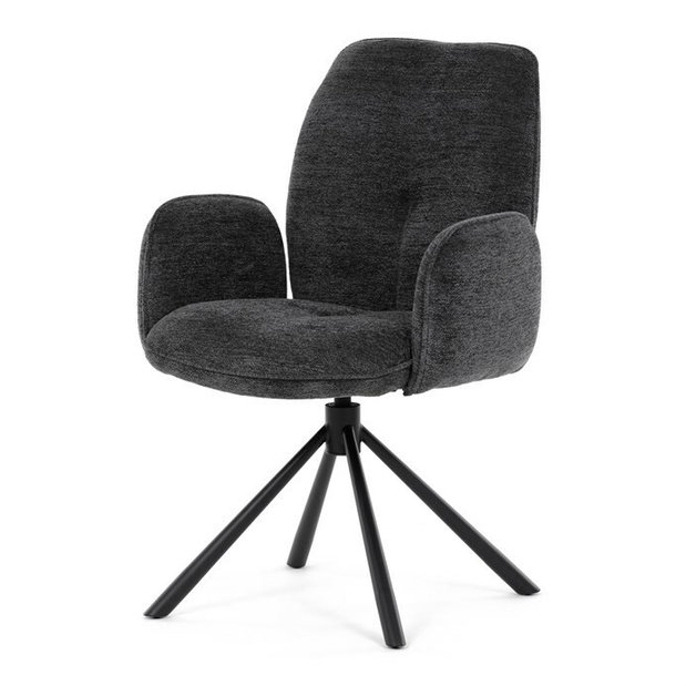 Jídelní židle Daston (černá)