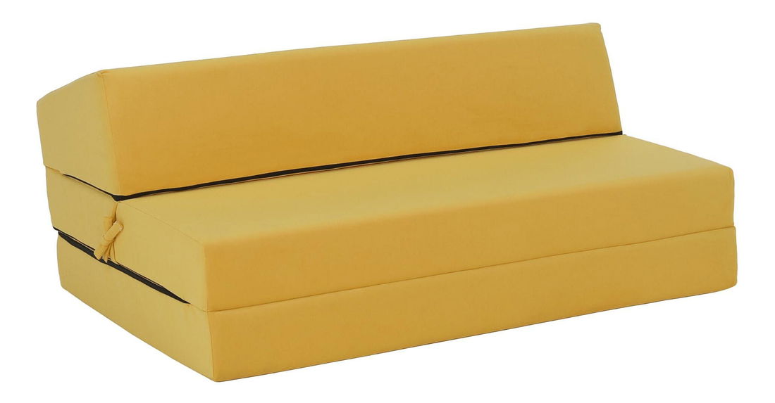 Rozkládací křeslo Viajado (žlutá)