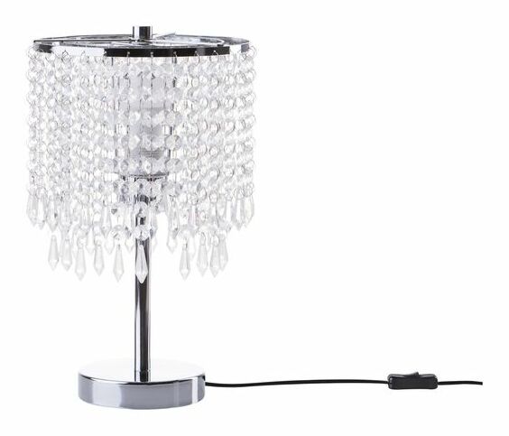 Stolní lampa Armavir (stříbrná)