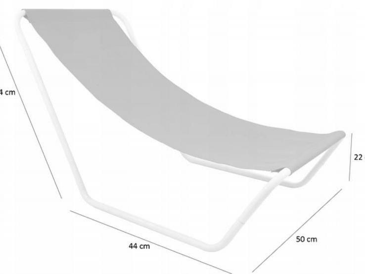 Zahradní lehátko Klaud (zelená)