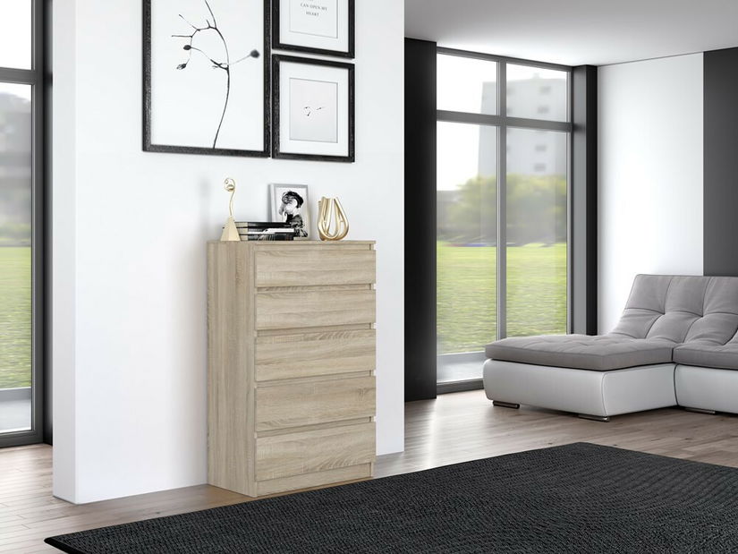 Komoda Musecalo 4 (dub sonoma)