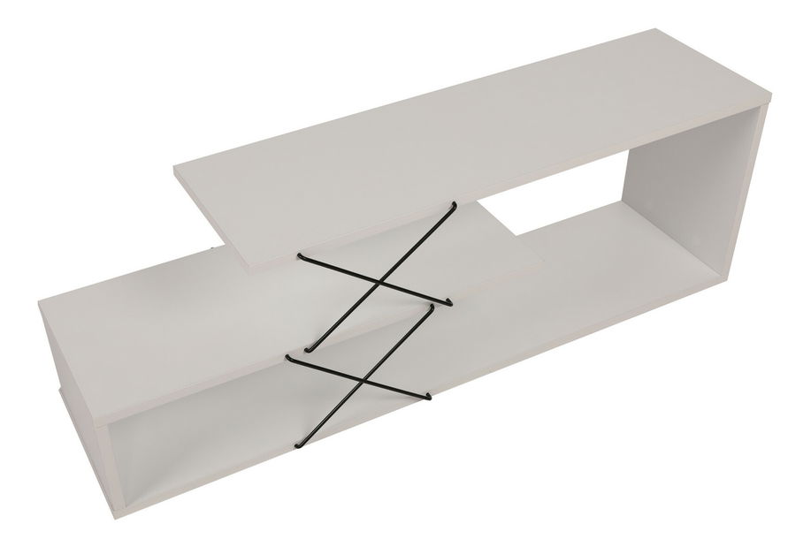 TV stolek / skříňka Ziky (bílá)