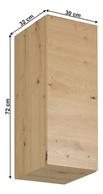 Horní kuchyňská skříňka G30 Langari (dub artisan) (L)