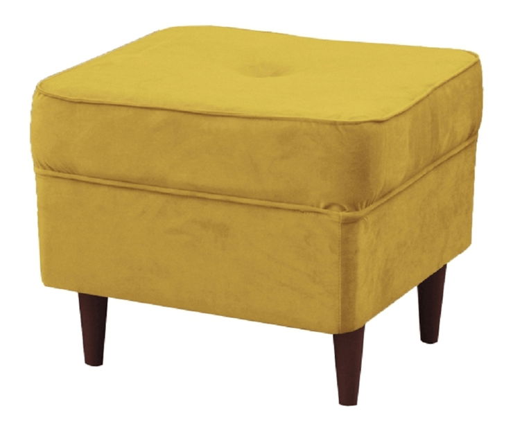 Taburet Rufino (žlutá + wenge)