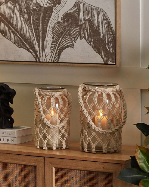 Svícen 28 cm Jalza (bílá)