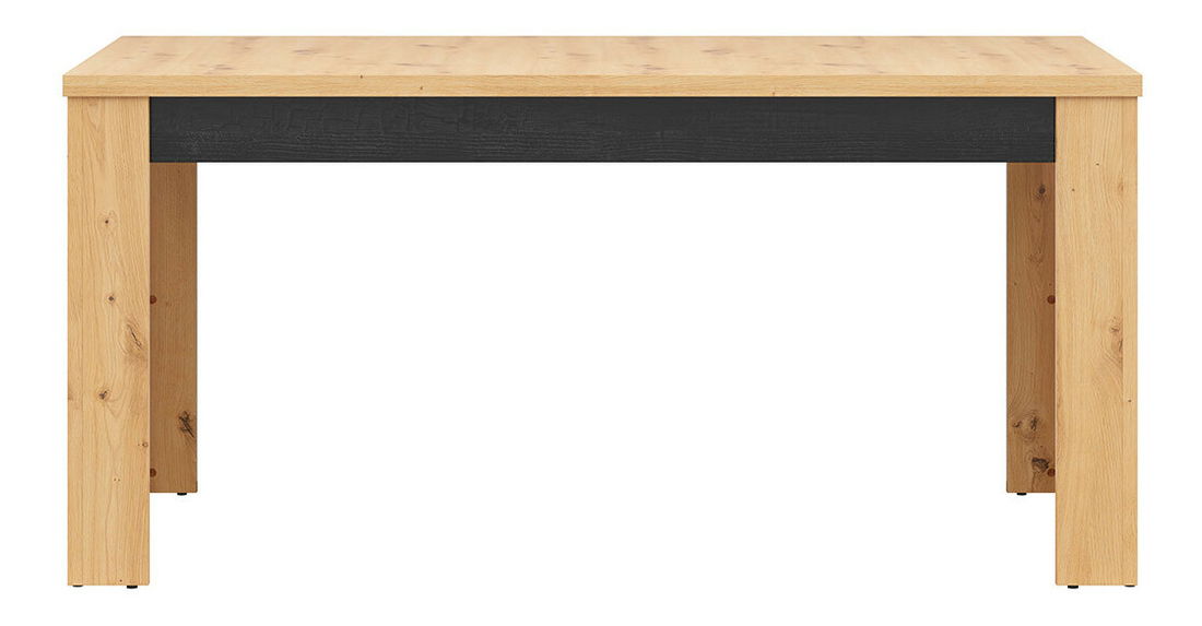 Jídelní stůl BRW Ostia STO/7/16 (dub artisan + dub černý) (pro 6 až 8 osob)