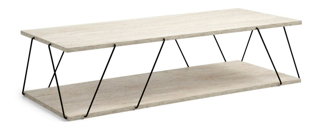 Konferenční stolek Liana (černý mramor)