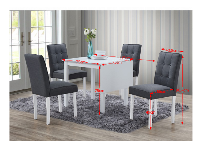 Jídelní set Bygur (pro 4 osoby) *výprodej