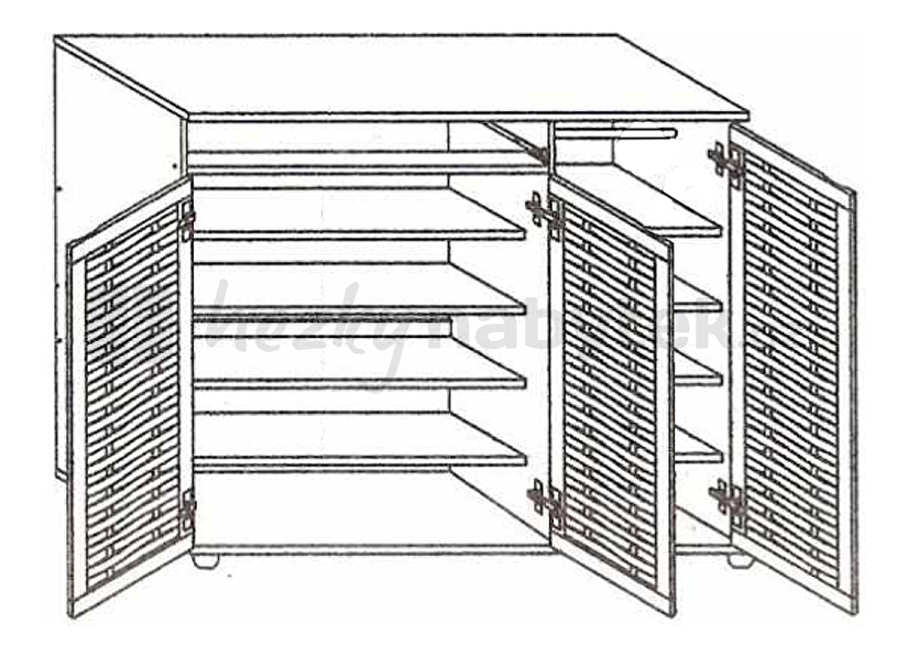 Komoda FP 431 N třešeň