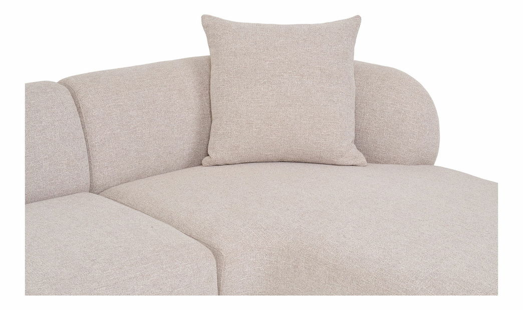 Rohová sedací souprava (P) Kaveria (přírodní)