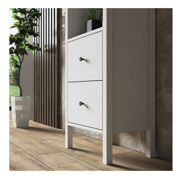 Regál Franc 29 (bílé dřevo)