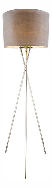 Stojanové svítidlo Paco 15185S1 (klasické) (nikl + šedá)