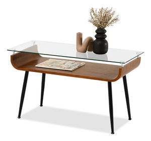 Konferenční stolek Largus (ořech + černá)