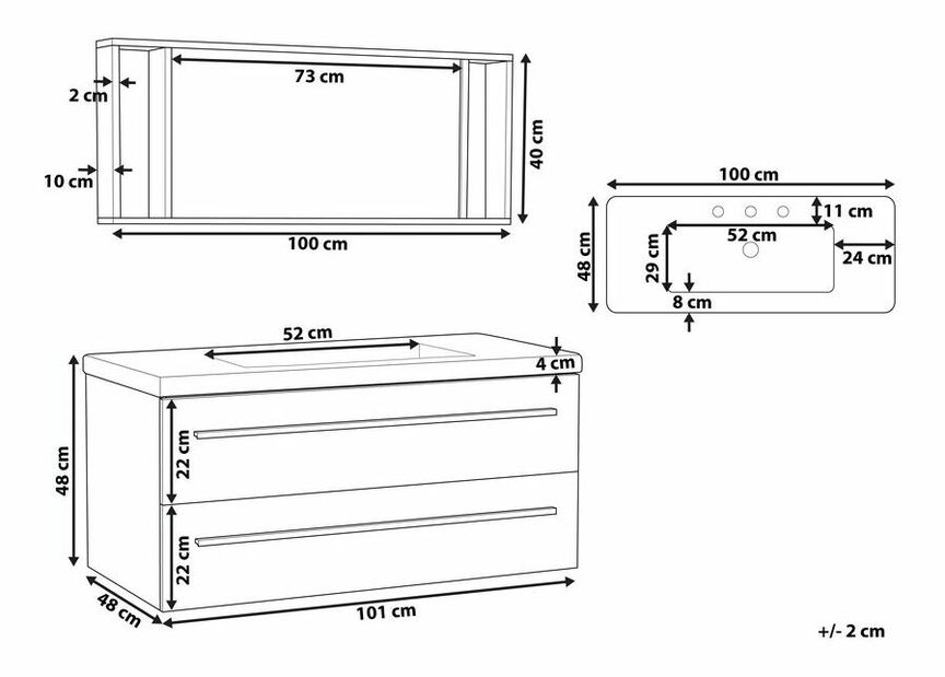 Koupelna Belona (černá)