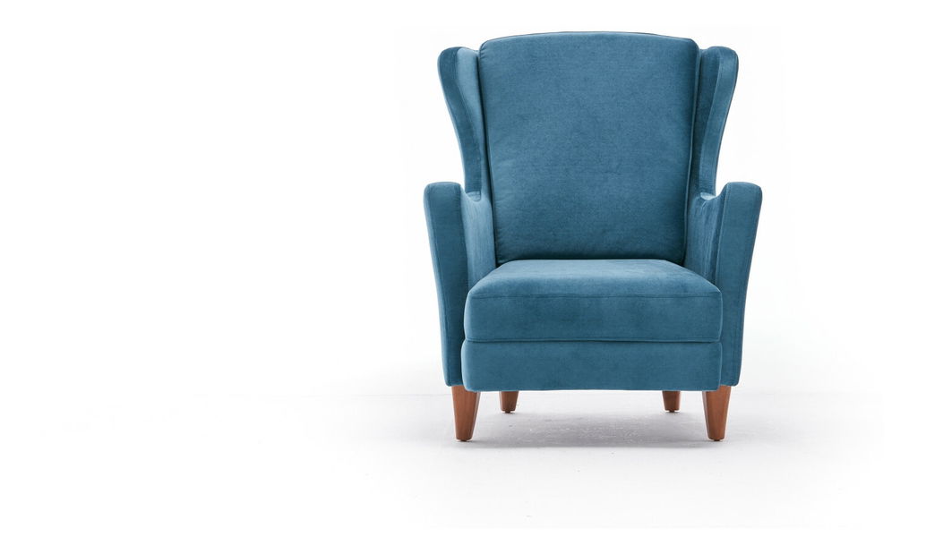 Křeslo Ušák Lusitania 1 (tyrkysová)