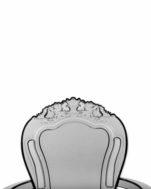 Set 2 ks. jídelních židlí VITTON II (černá)