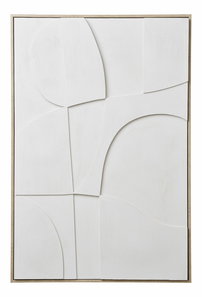 Nástěnná dekorace Meloria (bílá)