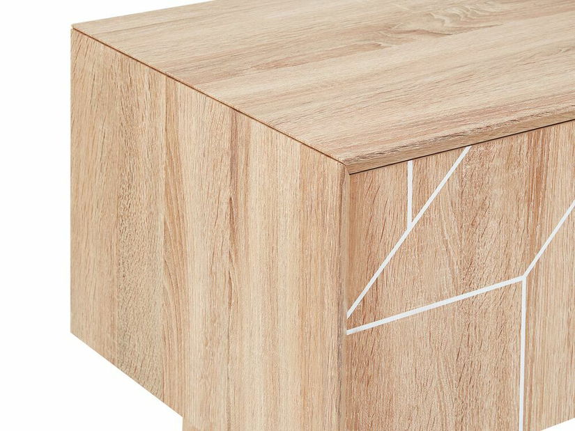 TV stolek Fred (světlé dřevo)