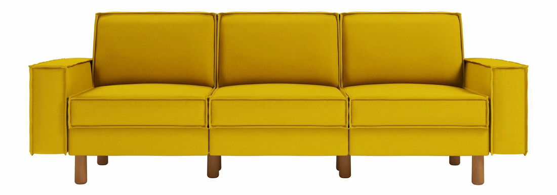 Pohovka trojsedačka Spary E (hnědá)