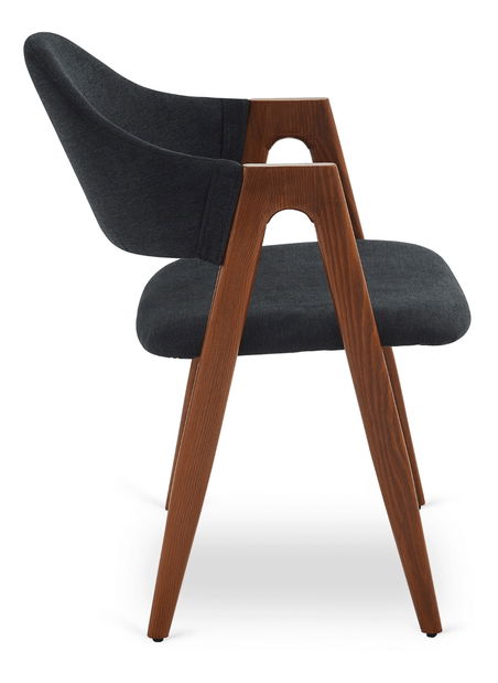  Jídelní židle Renuncio (černá + ořech)