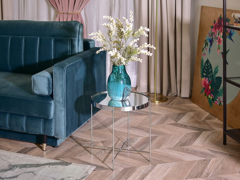 Konferenční stolek Ibbia S (chromová)