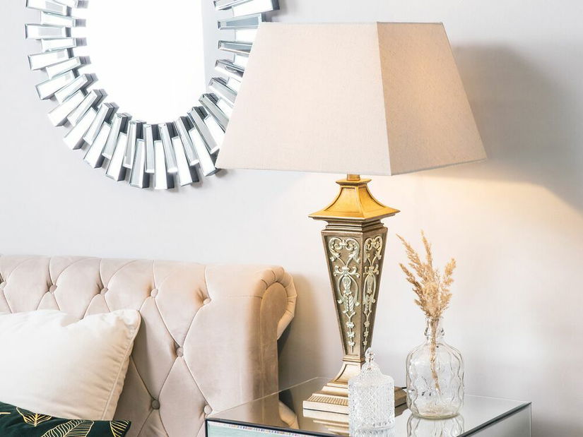 Stolní lampa Badiana (béžová)