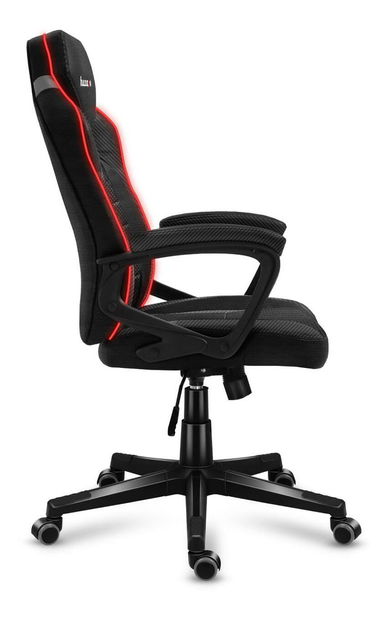 Herní křeslo Fusion 2.5 (černá + vícebarevná) (s LED osvětlením)