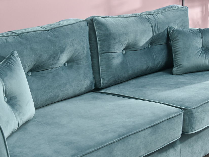 Pohovka dvousedačka Bacteria (černá)