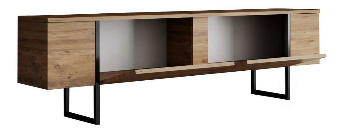 TV stolek/skříňka Luxurento (borovice černá)