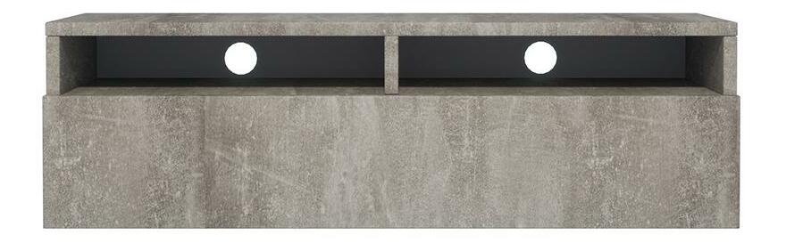 TV skříňka/stolek Redcan 100 (s osvětlením) (beton)