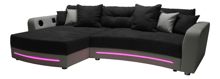 Rohová sedací souprava Liodal (P) (s audiosystémem a LED)