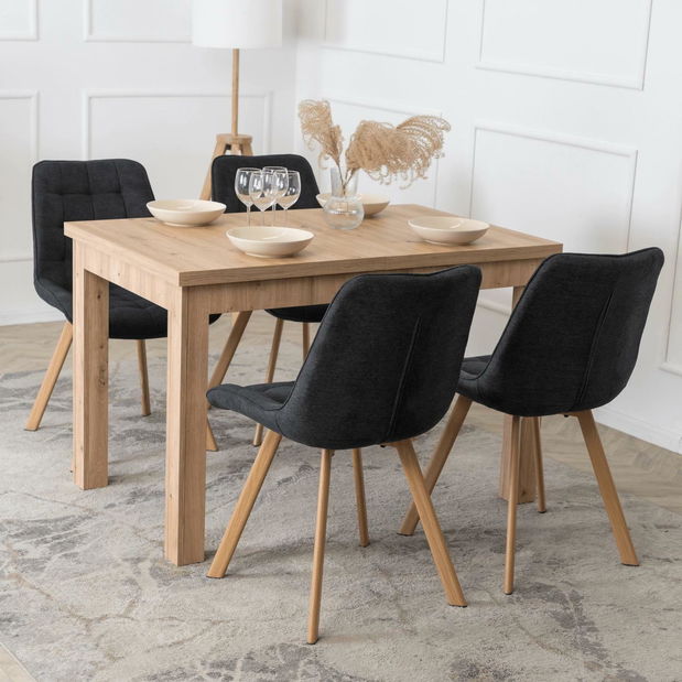 Jídelní židle Kramnik (černá)