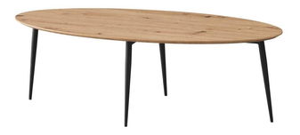 Konferenční stolek SARAM (dub artisan + černá)