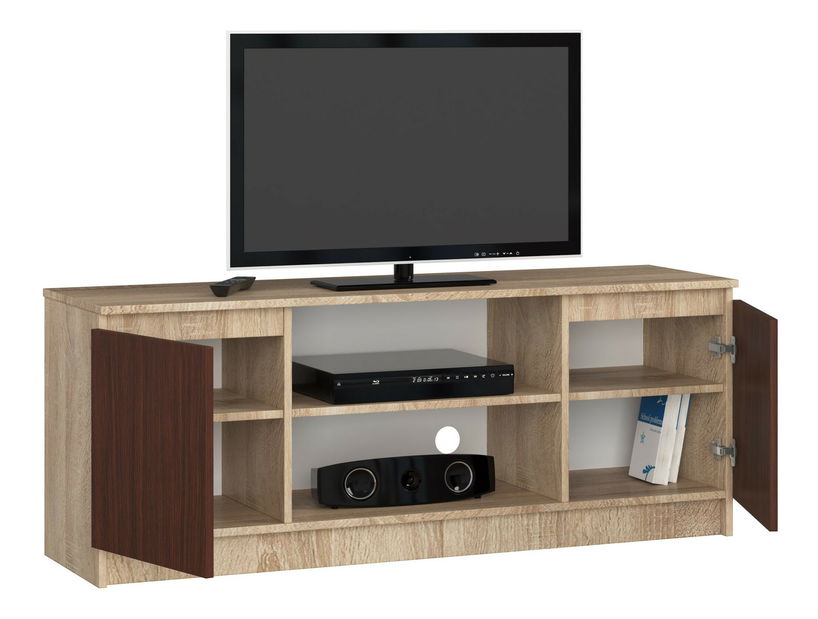 TV stolek Dariel (dub sonoma + wenge)
