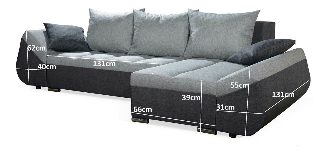 Rohová sedací souprava Chalinus (L) *výprodej