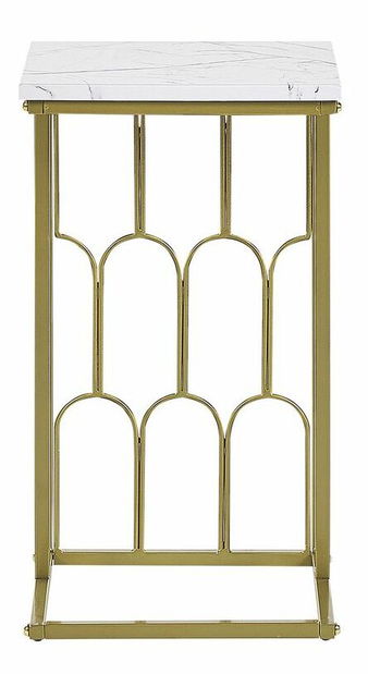 Příruční stolek Panza (bílá)