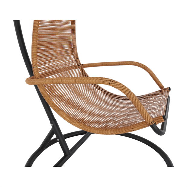 Závěsné křeslo Bimbi (hnědá)