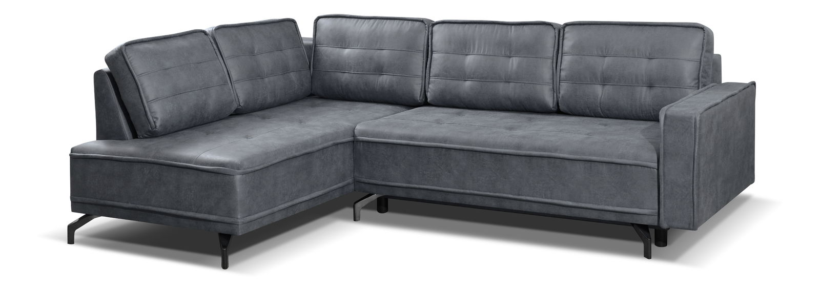 Rohová sedací souprava Tanore (šedá) (L)