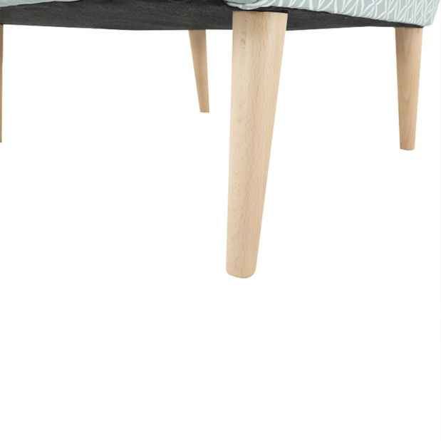 Křeslo ušák Bander (mentolová)