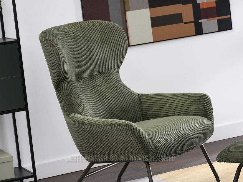 Křeslo Condor (zelená + grafit)