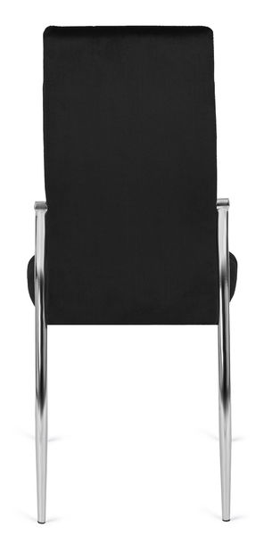 Jídelní židle Marinaleda (černá látka)