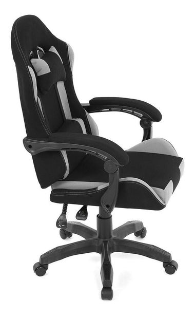 Herní křeslo Kvantirasa (černá + šedá)