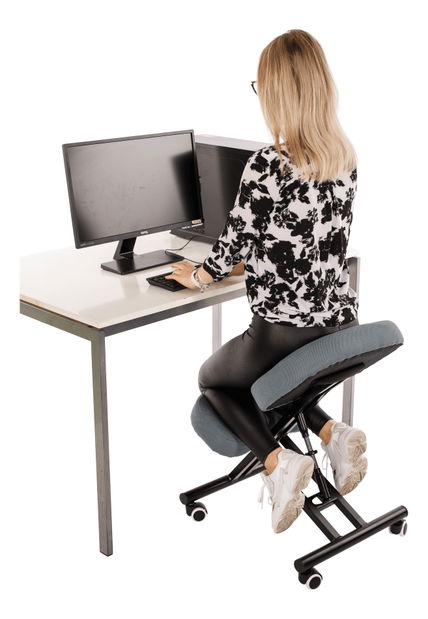 Ergonomické kancelářské křeslo Kilo (světle šedá + černá)