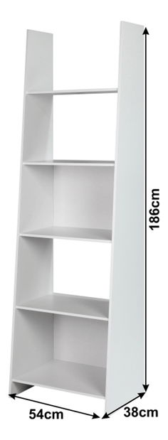 Regál Demaris (bílá)